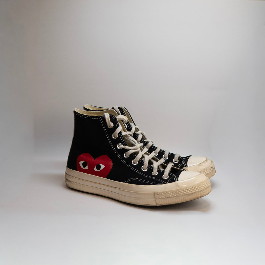 Comme Des Garcons PLAY x Converse - Size 8 Mens / 9 Womens