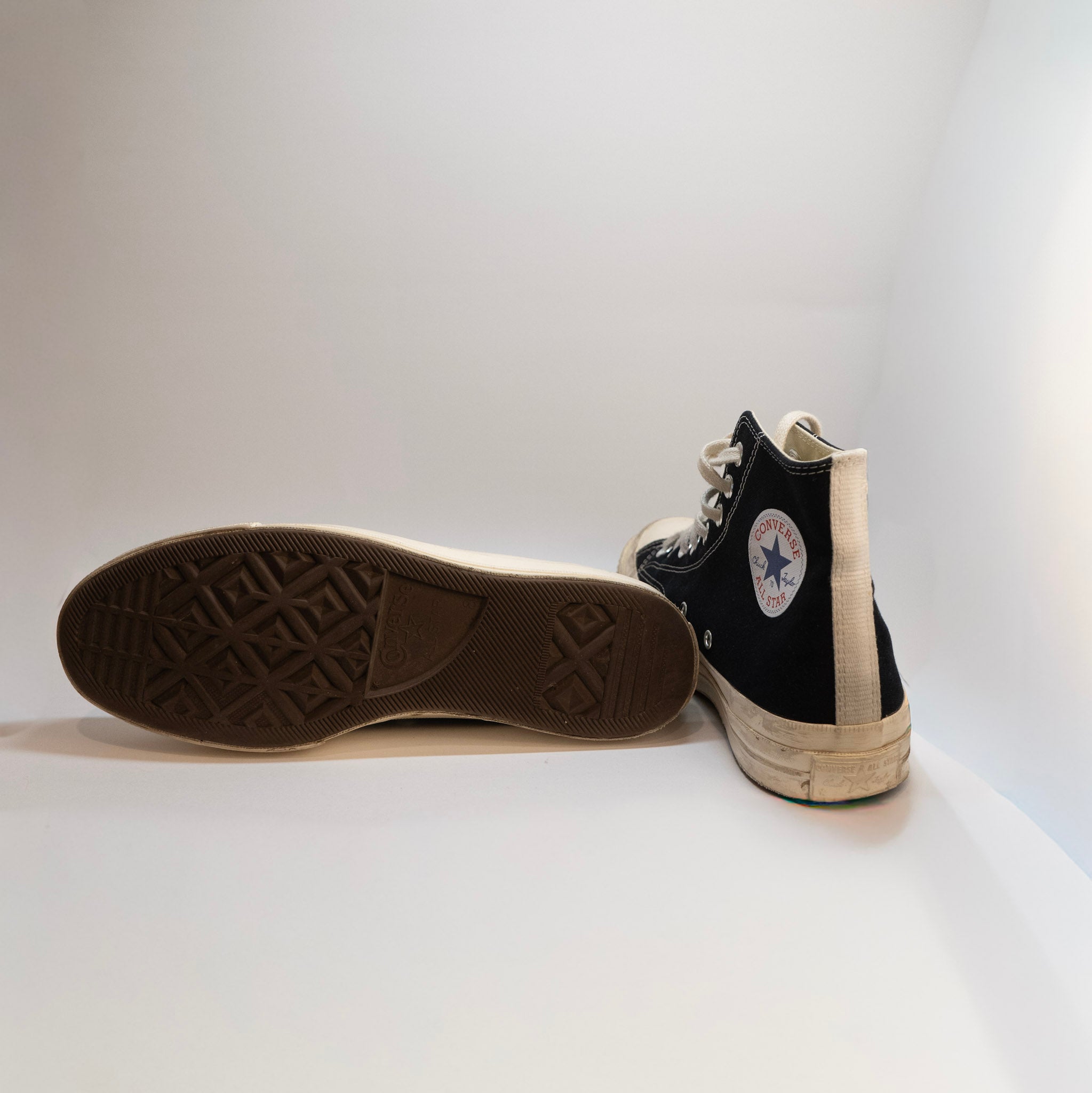 Comme Des Garcons PLAY x Converse - Size 8 Mens / 9 Womens