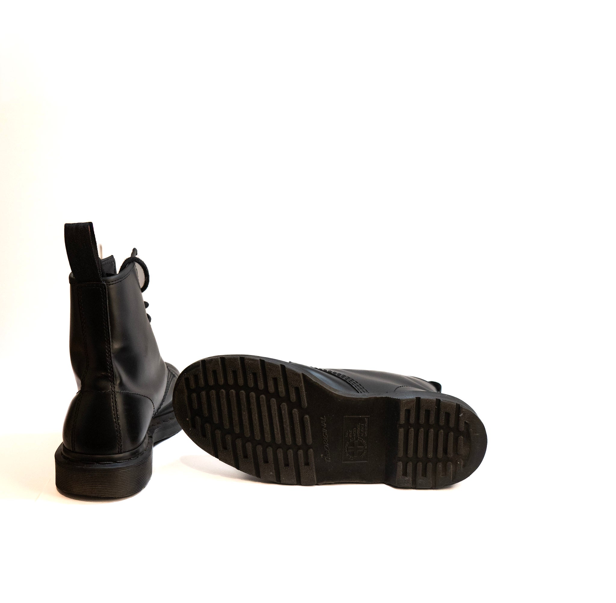 Doc Martens 1460 Black Mono  - Size Mens 8 / Womens 9