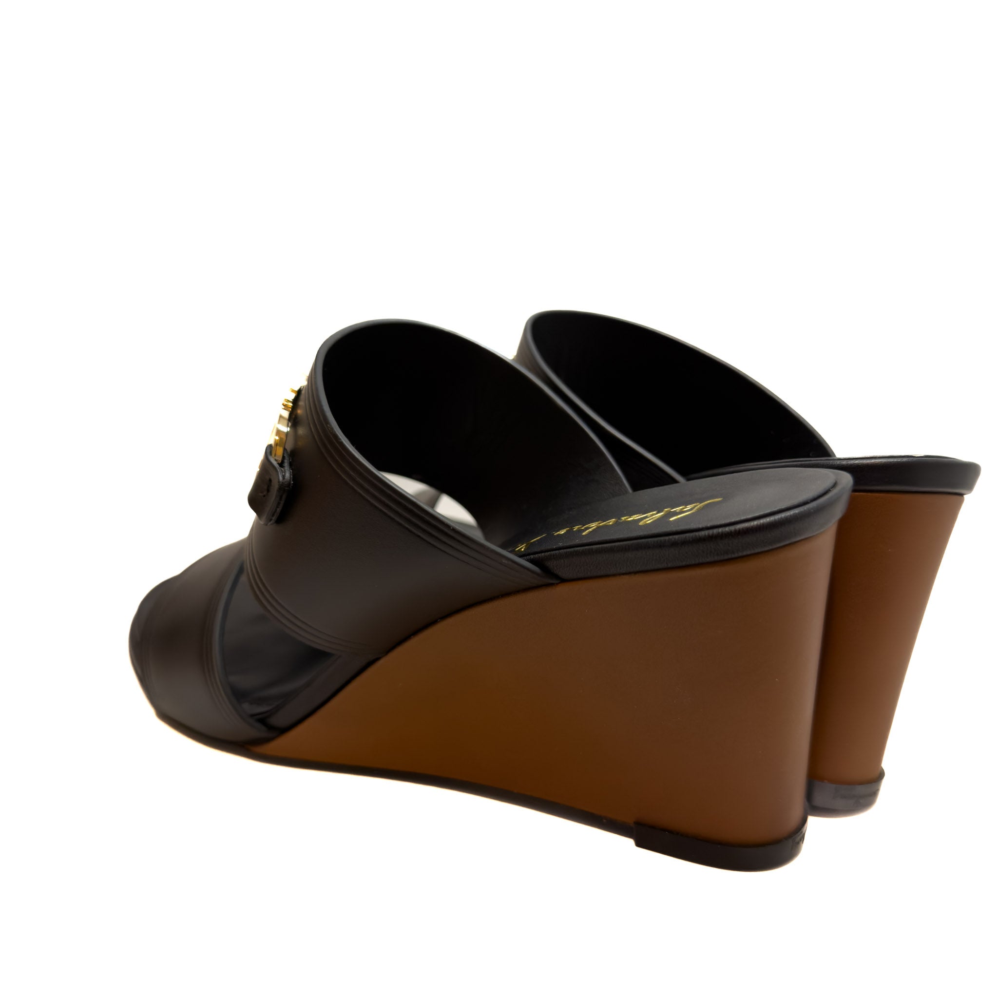 Ferragamo Chaim 70 Wedges - Size 9