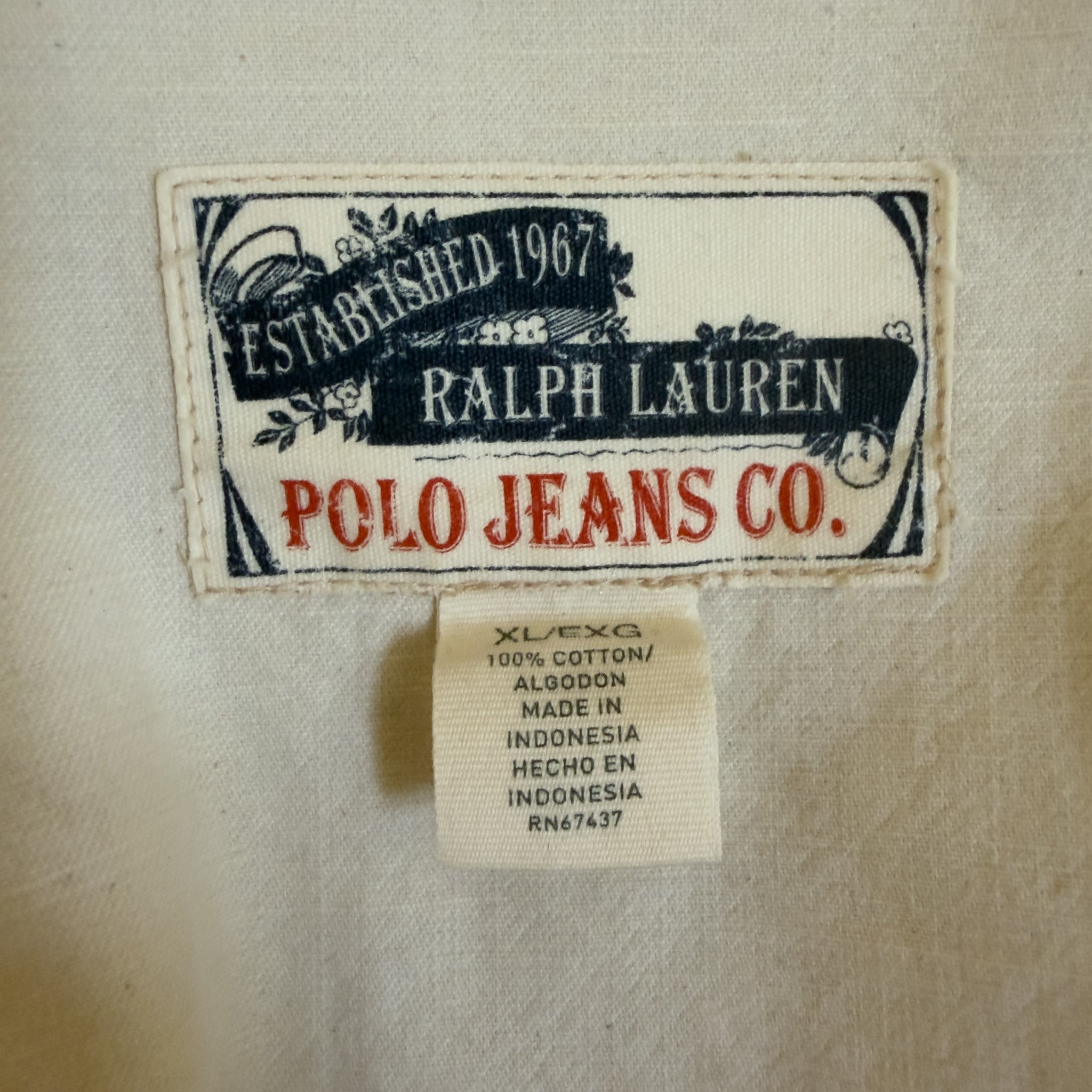 Polo Ralph Lauren Womens Denim Jacket - Size: XL