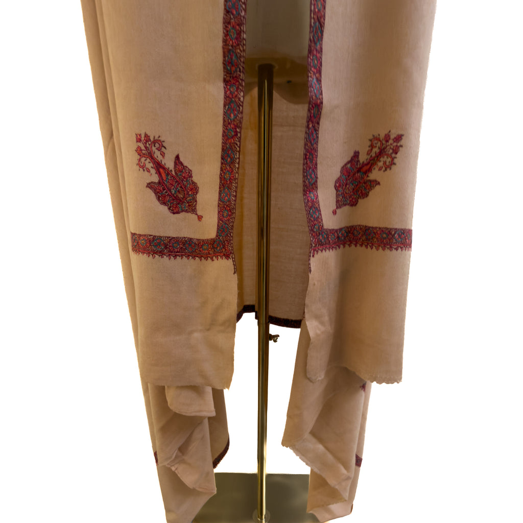 Tan 100% Pure Pashmina Shawl