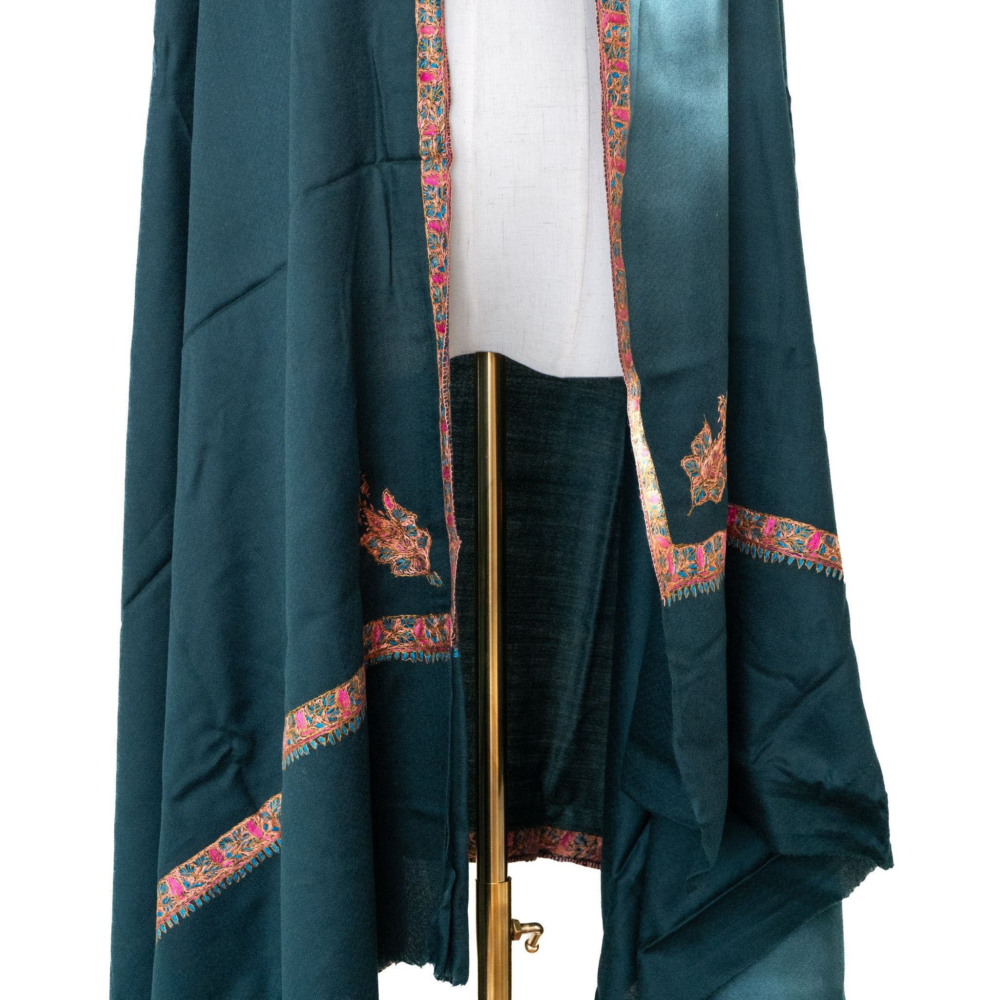 Emerald Green 100% Pure Pashmina Shawl