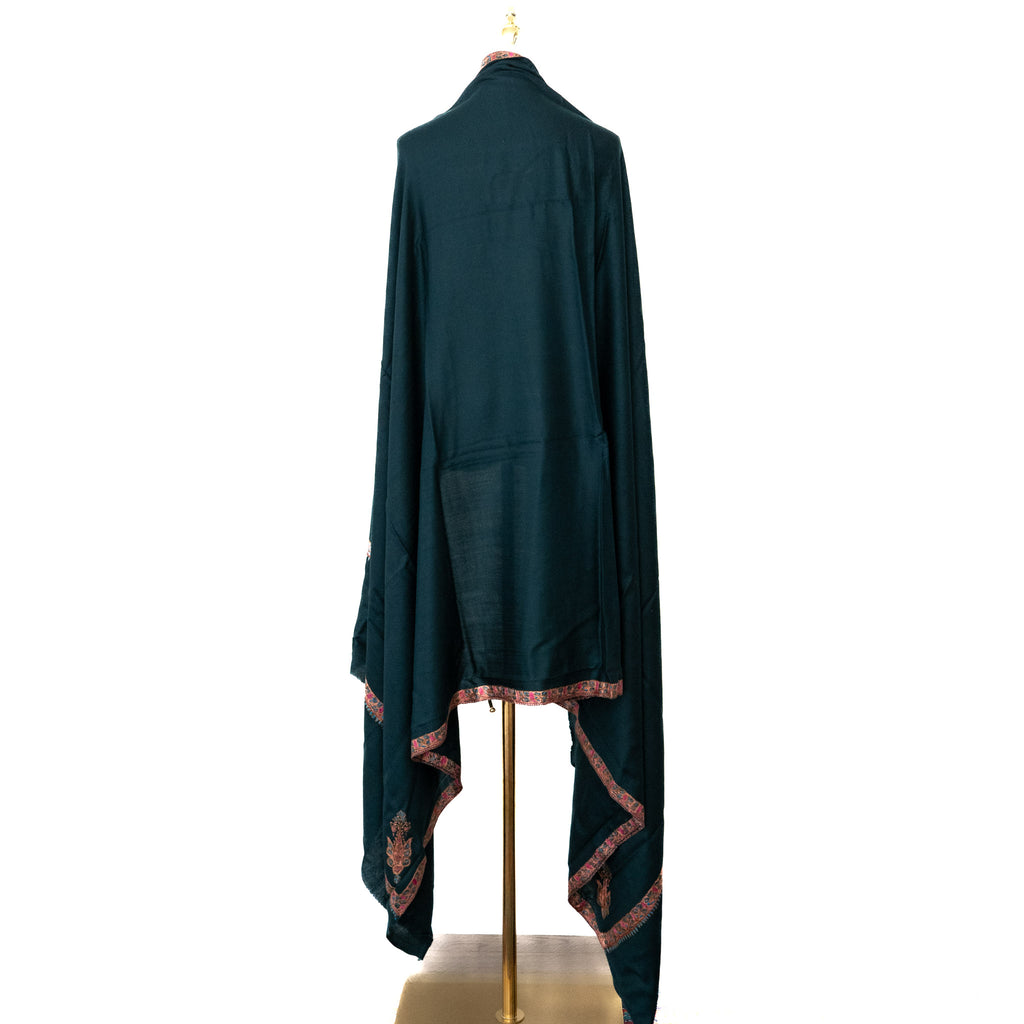 Emerald Green 100% Pure Pashmina Shawl