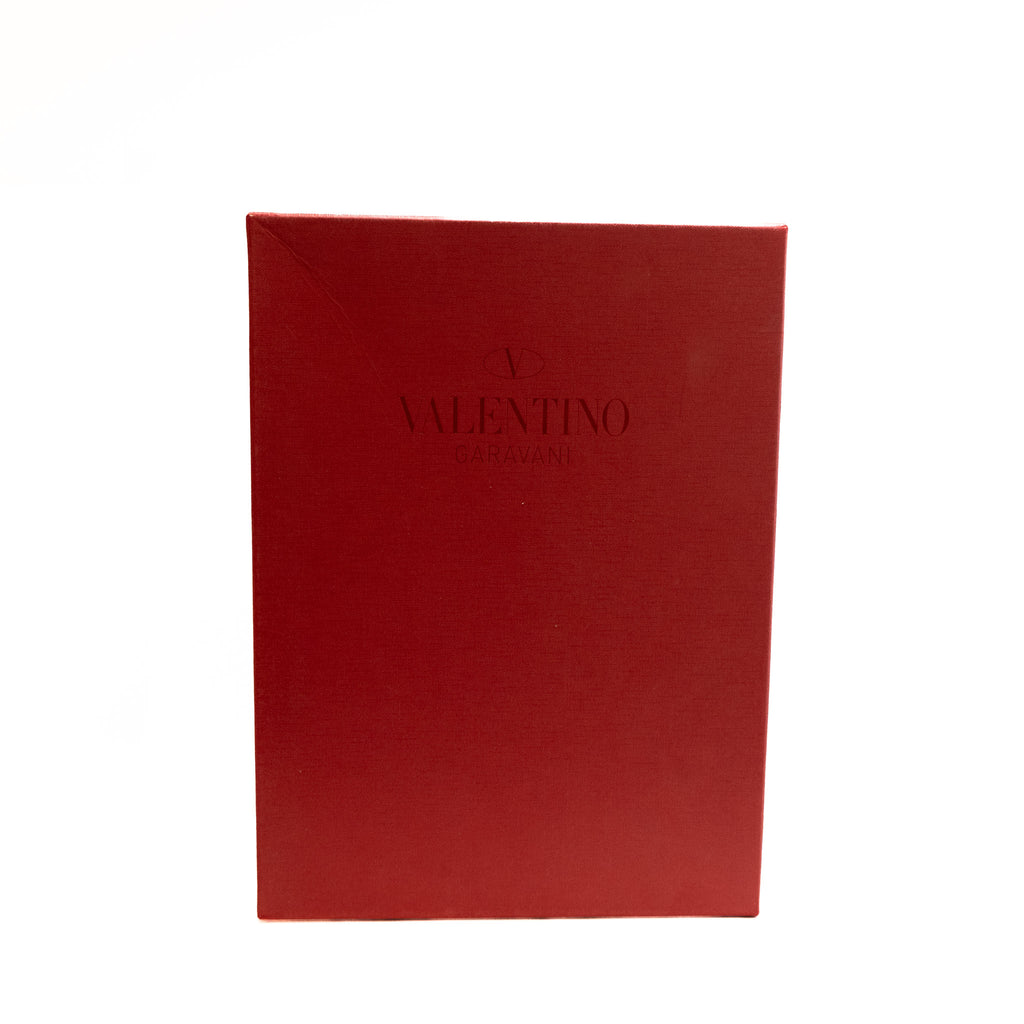 Valentino Pink Leather Rockstud Mules - Size 39