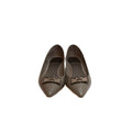 Tory Burch Heron Silver Shoe - Size 8.5M