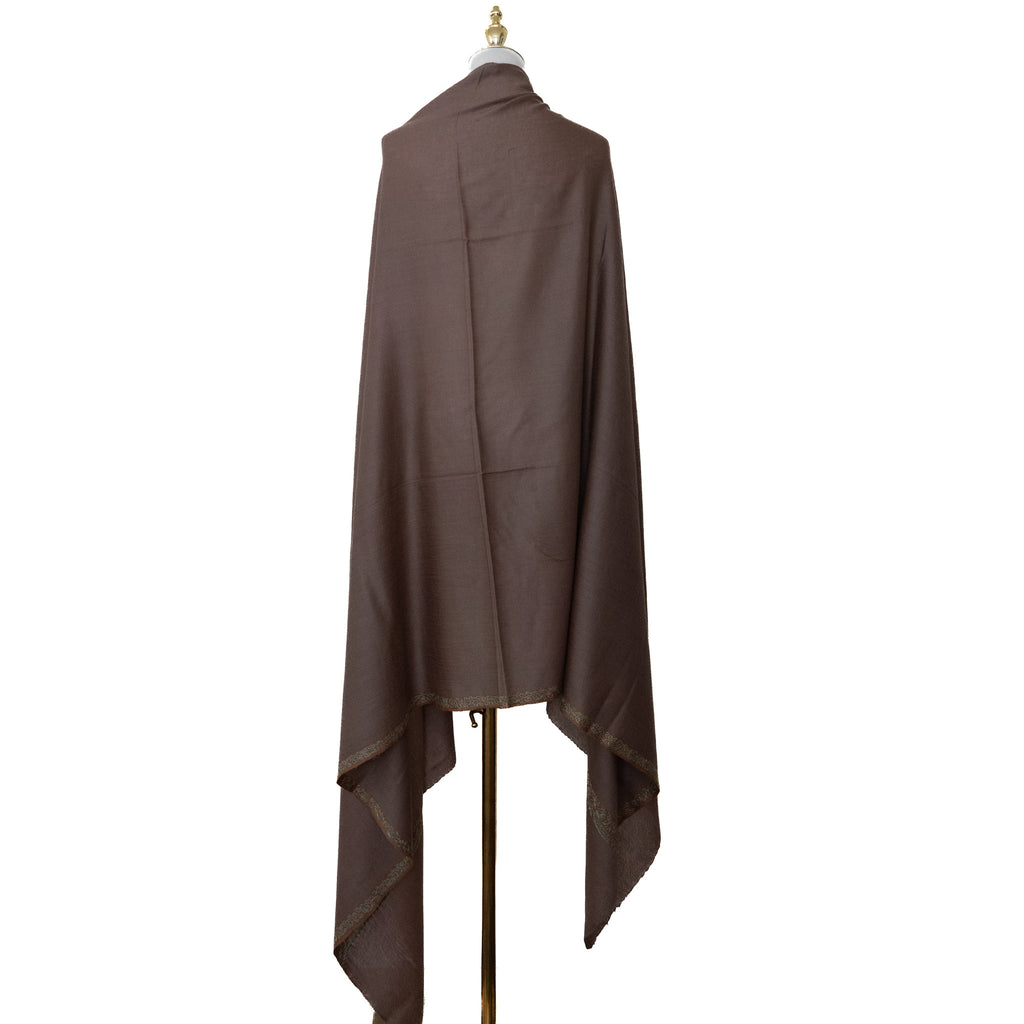 Light Brown 100% Pure Pashmina Shawl