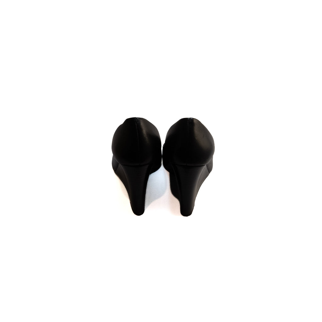 Tory Burch Black Wedges - Size 9