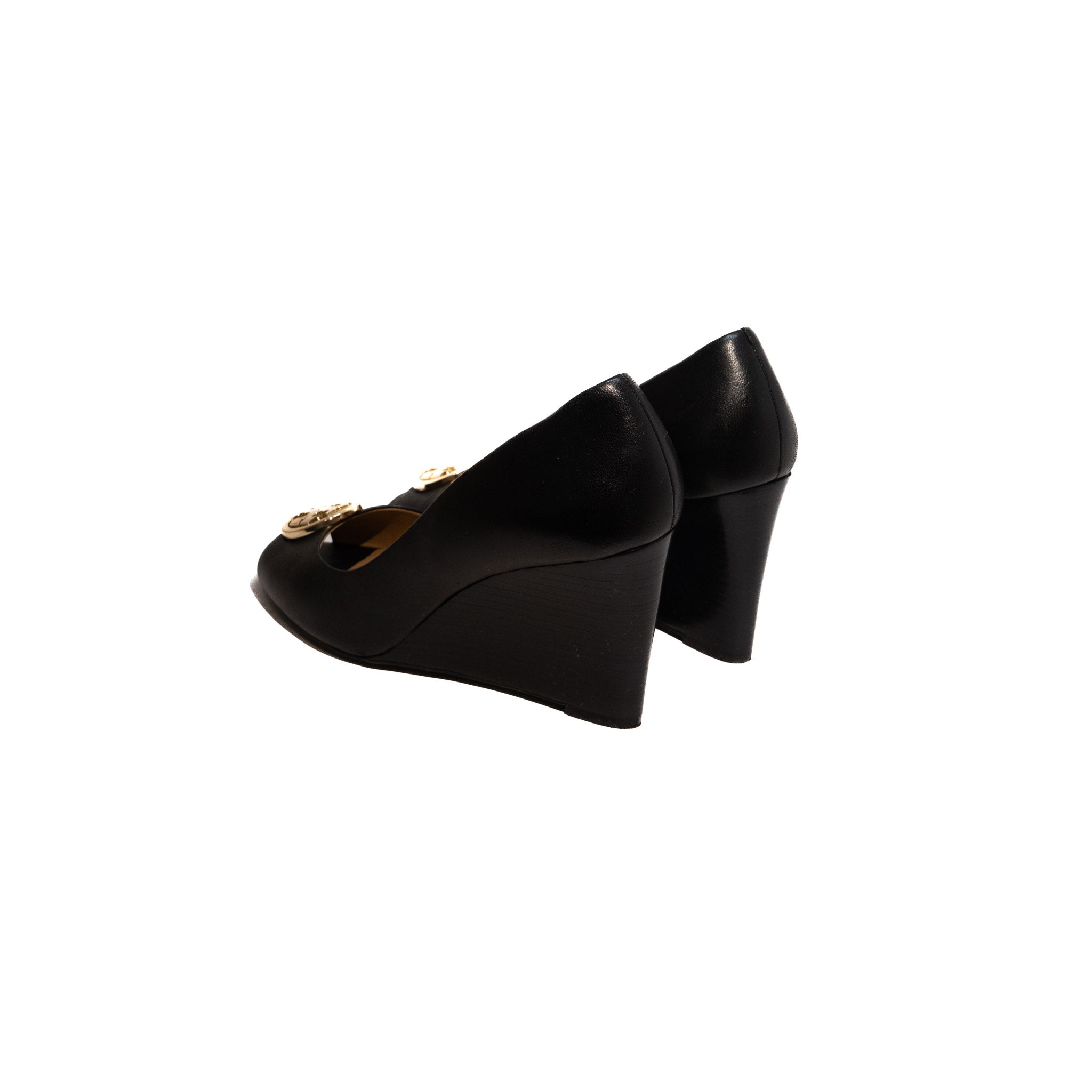 Tory Burch Black Wedges - Size 9