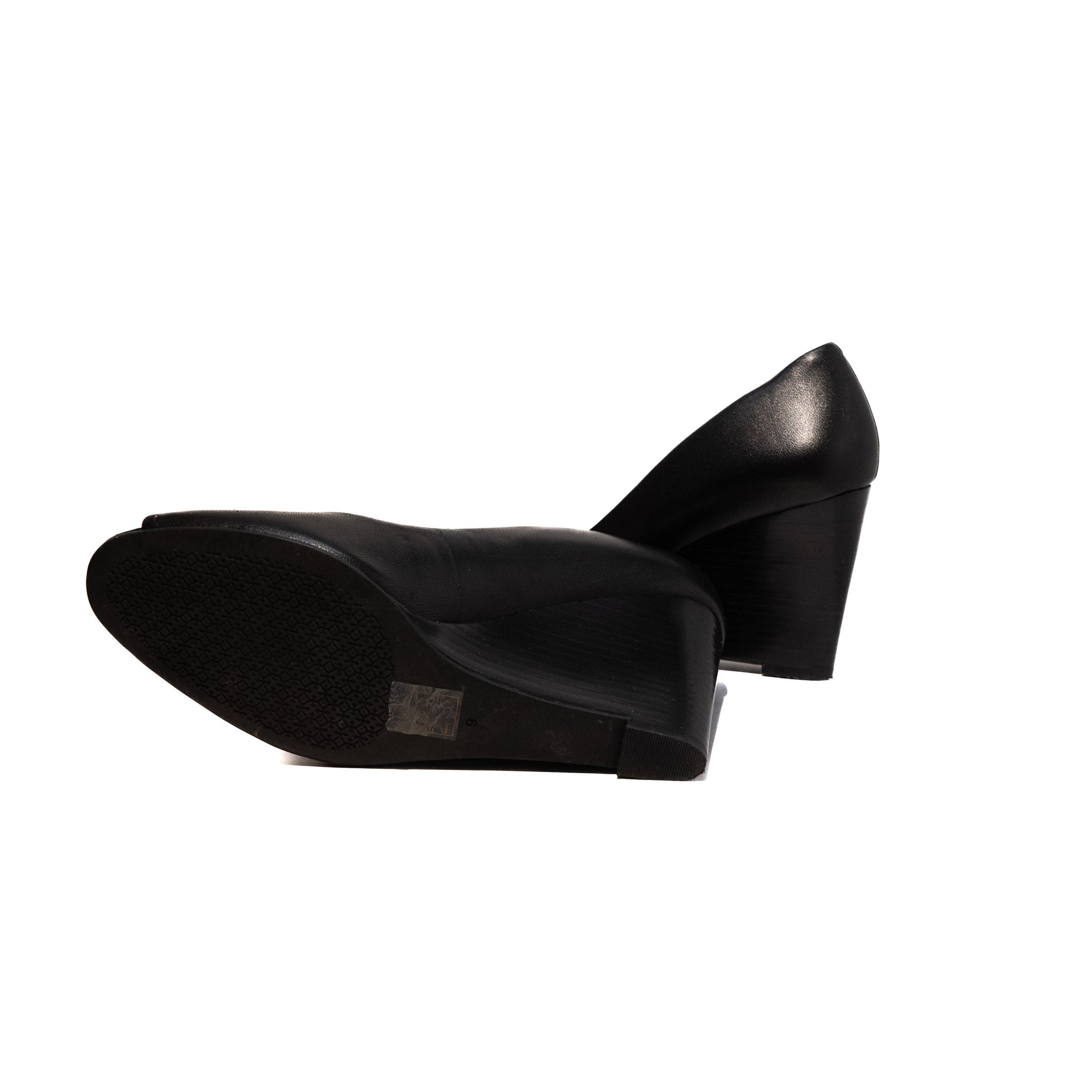 Tory Burch Black Wedges - Size 9