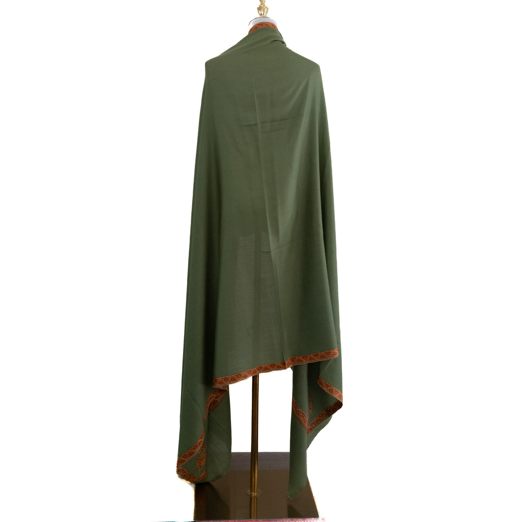 Light Green 100% Pure Pashmina Shawl