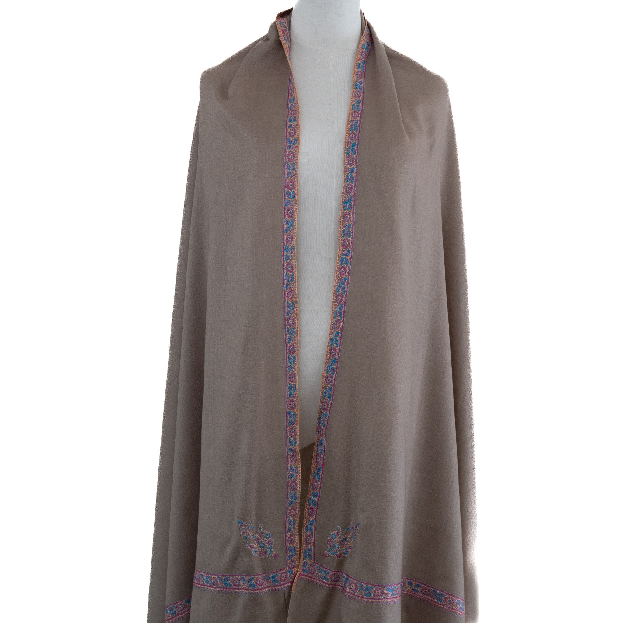 Light Tan 100% Pure Pashmina Shawl