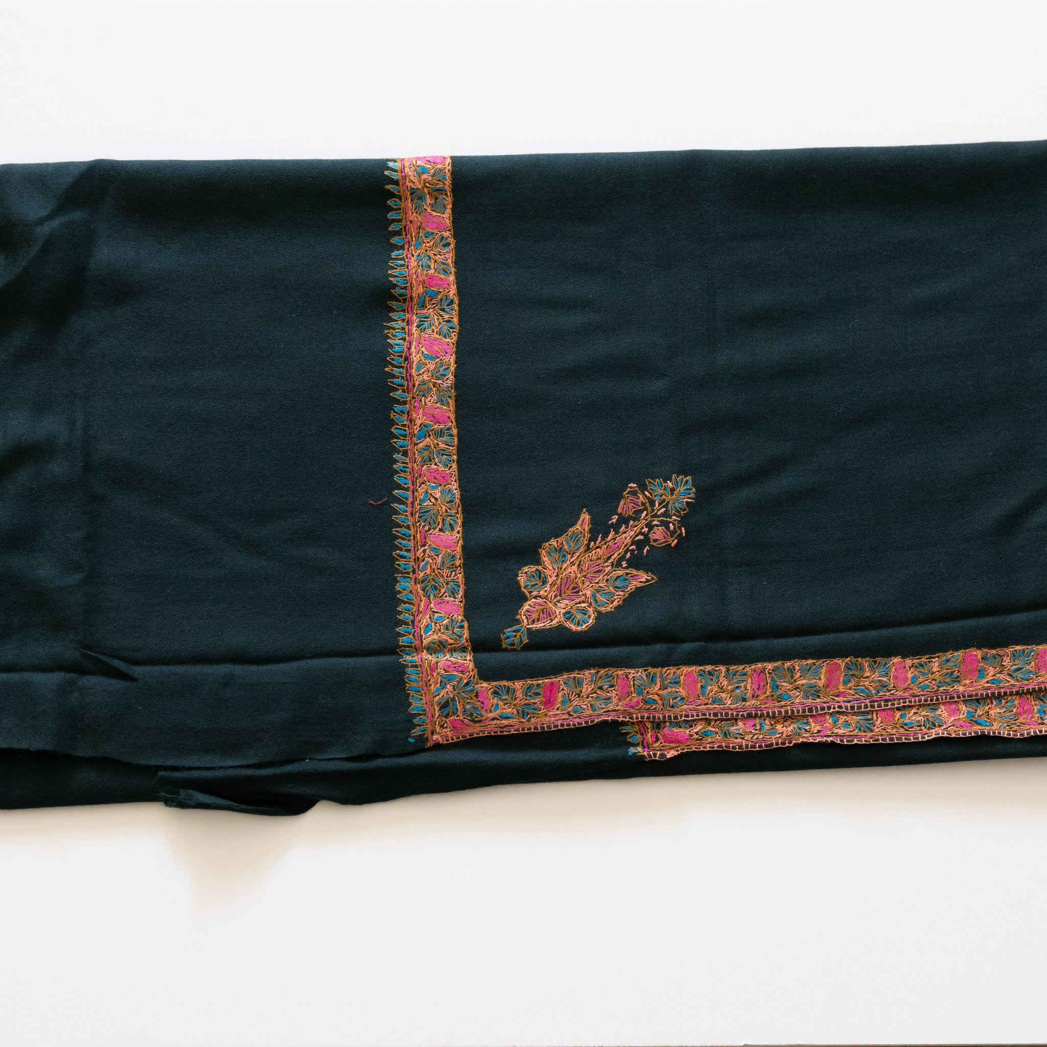 Emerald Green 100% Pure Pashmina Shawl