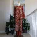 Ethnic Boutique Red Outfit - Size Small