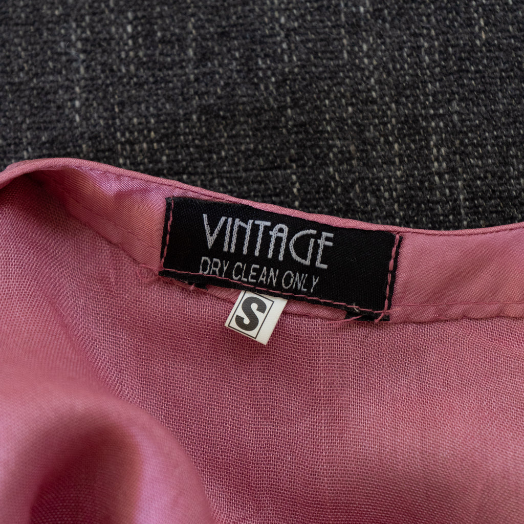 Vintage Brand Outfit - Shehwar w/ Laced-up Chiffon Dupatta - Size Small