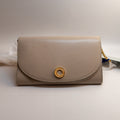 Burberry Hannah Limestone Clutch Purse
